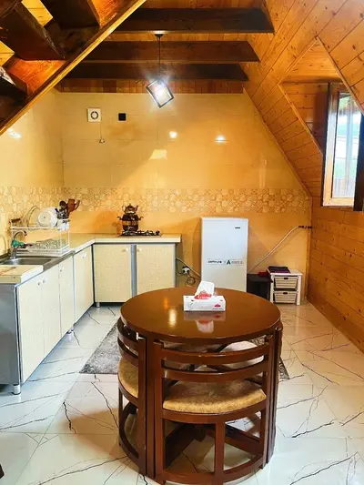 کلبه دوخوابه سوئیسی دوبلکس سوسره