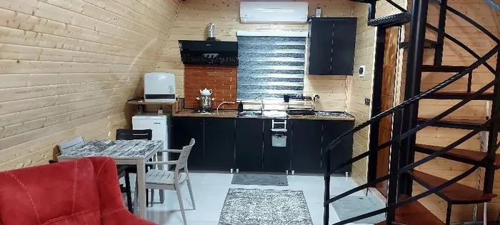 کلبه یک خوابه سوئیسی دوبلکس کاژه