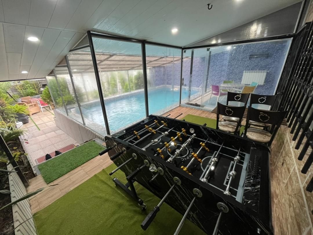 ویلا یک خوابه استخردار آبگرم خیزران آبی