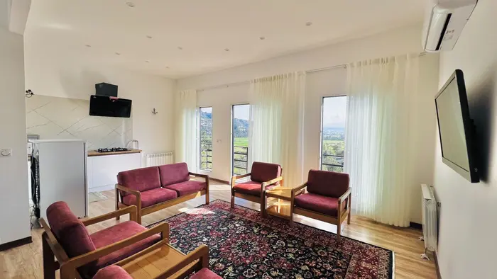 کلبه یک خوابه جنگلی دوبلکس ترنج - هال