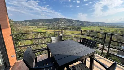 کلبه یک خوابه جنگلی دوبلکس ترنج