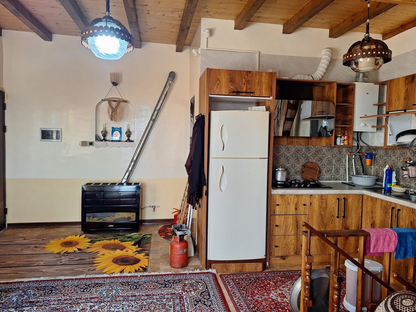 یک خوابه دوبلکس سنتی بلوط