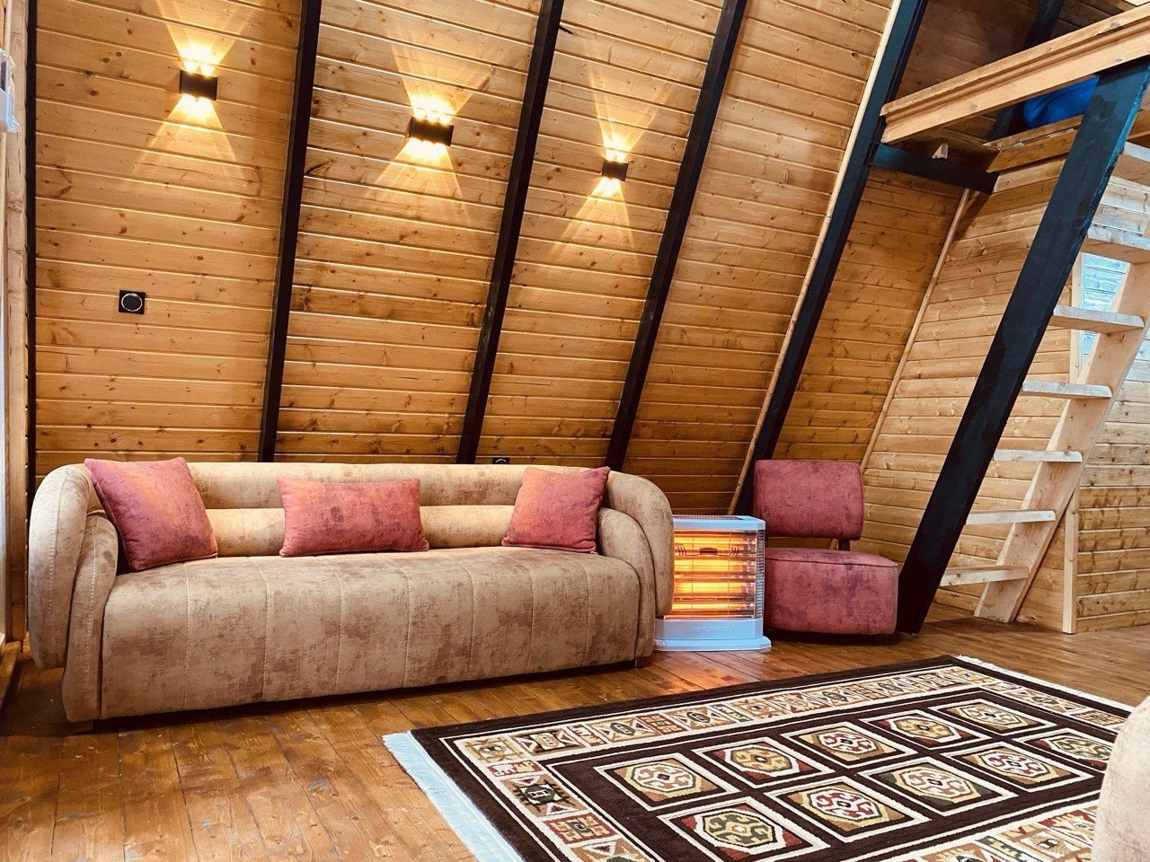 یک خوابه جکوزی دار سوئیسی گهر