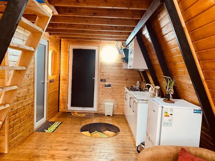 کلبه یک خوابه جکوزی دار سوئیسی گهر