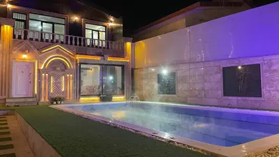 ویلا دوخوابه دوبلکس استخردار آبگرم زعفرانیه