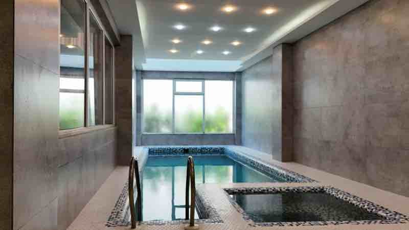 سه خوابه ساحلی استخردار آبگرم سقائی