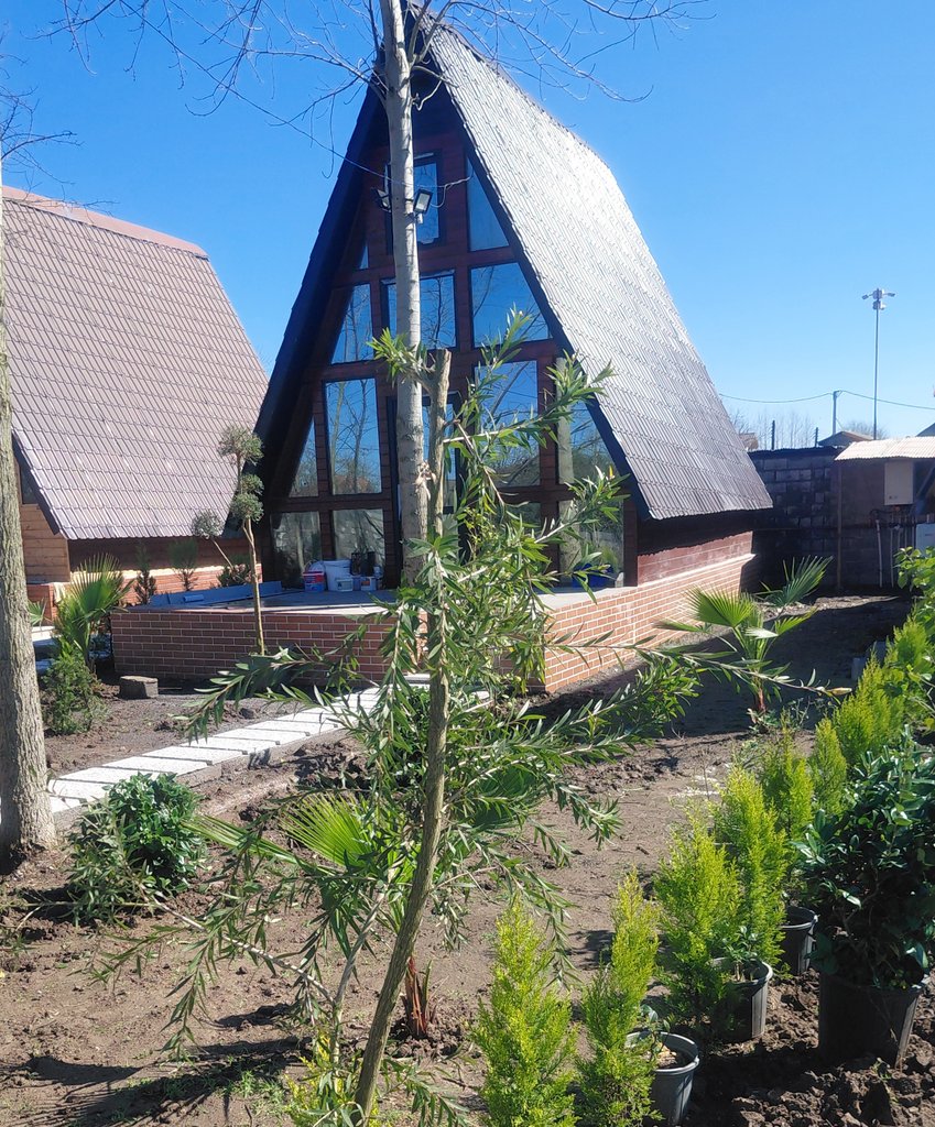 کلبه یک خوابه چوبی عاشوری