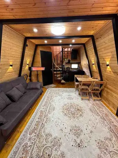 کلبه یک خوابه سوئیسی ساحل سپیدرود