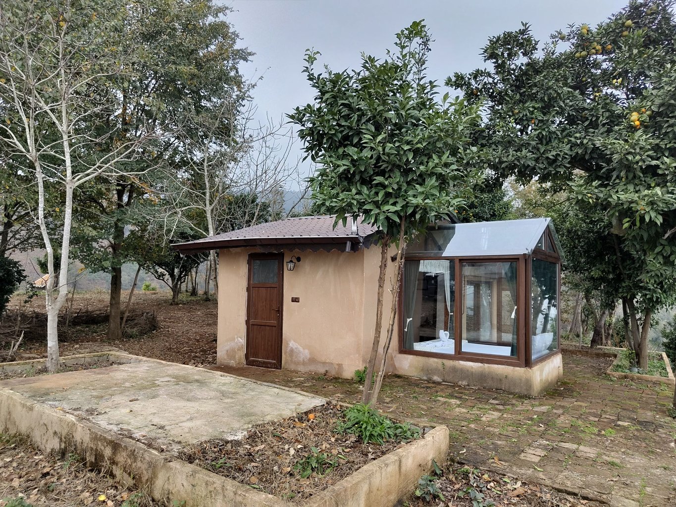 یک خوابه اکولاژ شیشه ای دیزه