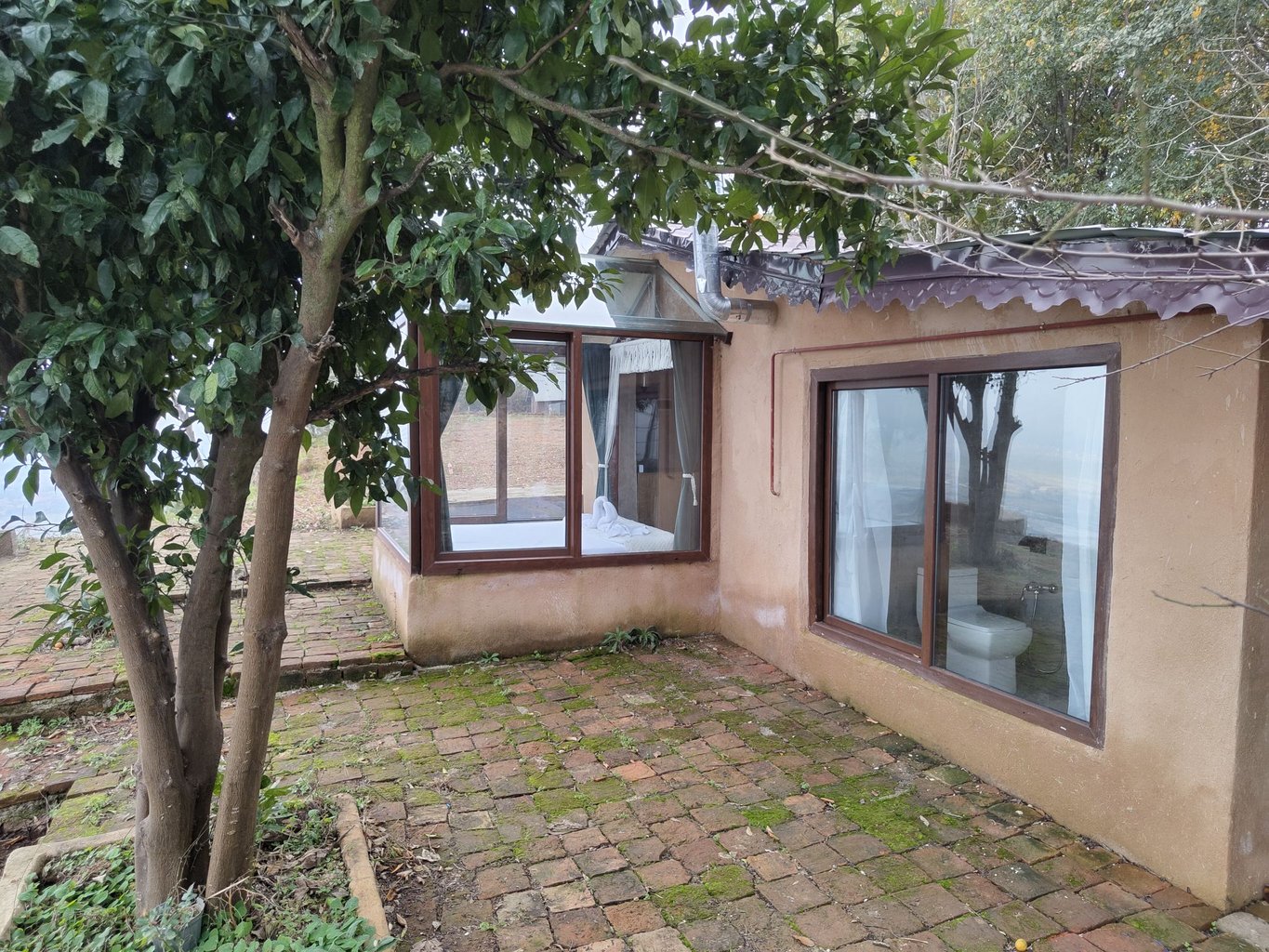 یک خوابه اکولاژ شیشه ای دیزه