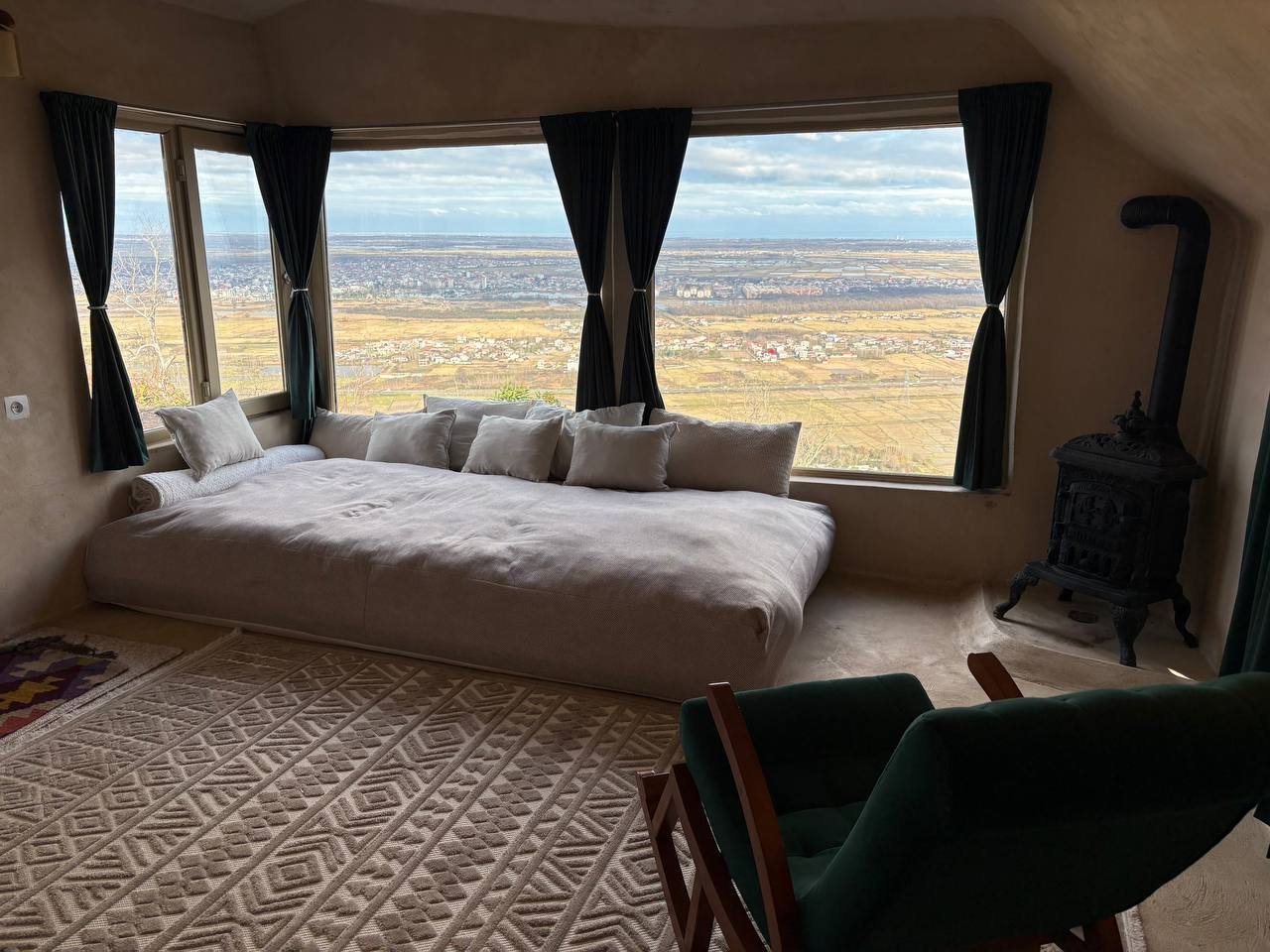 کلبه فلت شیشه ای دیزه