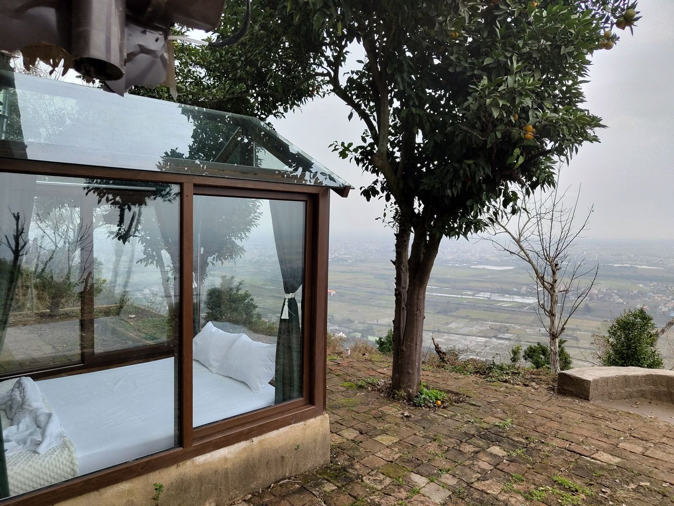 یک خوابه اکولاژ شیشه ای دیزه