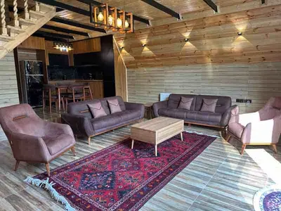 کلبه دوخوابه سوئیسی چوبی زوریخ