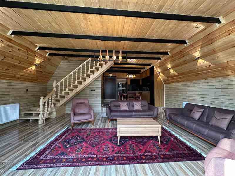 کلبه دوخوابه سوئیسی چوبی زوریخ