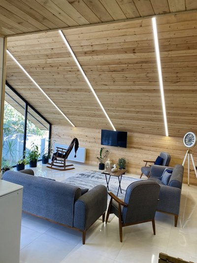 کلبه یک خوابه شیشه ای افرا