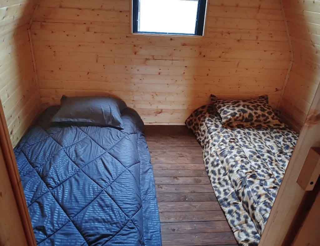 دوخوابه چوبی شعبانیان