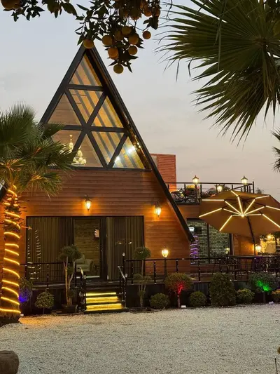 کلبه دوخوابه دوبلکس آرامش VIP