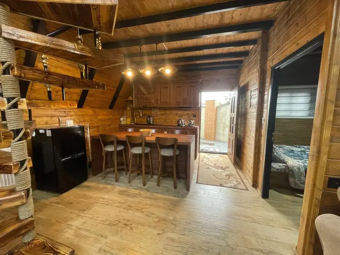 کلبه دوخوابه دوبلکس آرامش VIP - آشپزخانه 