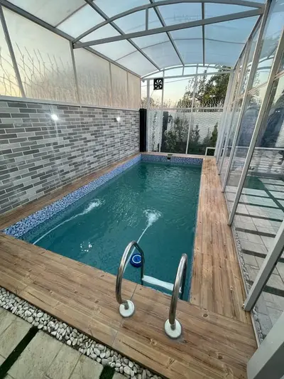 ویلا یک خوابه استخردار آبگرم زنبق 2