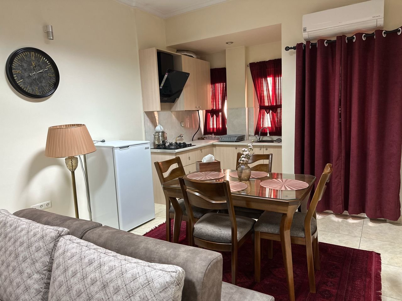 آپارتمان یک خوابه سورنا - واحد ۱۲ مطهری