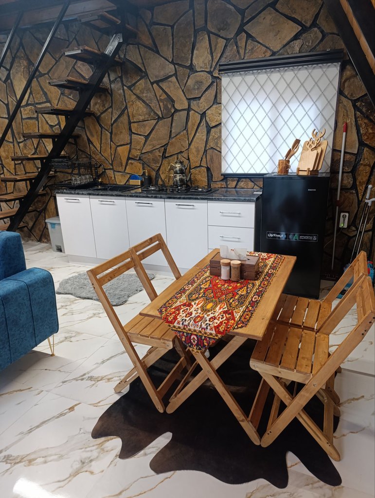 کلبه دوخوابه دوبلکس جکوزی دار پرستو