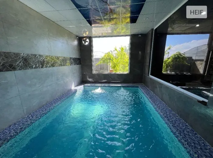 ویلا دو خوابه استخردار آبگرم رامین