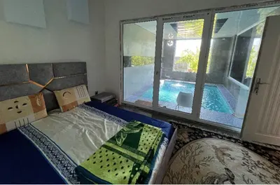 ویلا دو خوابه استخردار آبگرم رامین