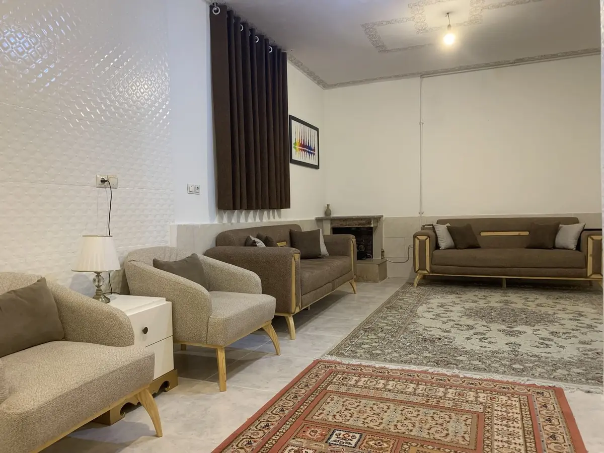 آپارتمان یک خوابه نارنج 123 - سالن پذیرایی 