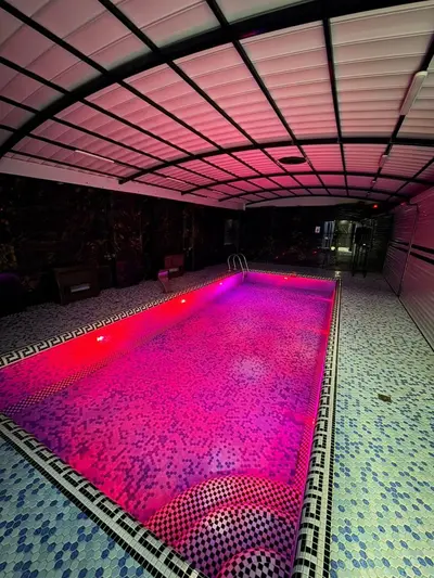 ویلا دوخوابه استخردار آبگرم امام زاده