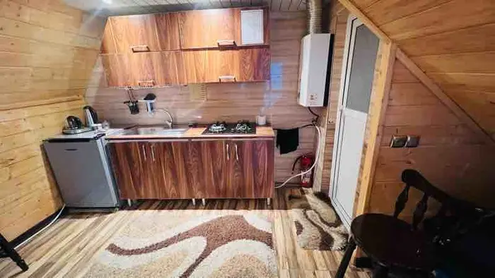 کلبه یک خوابه سوئیسی سنگلج - انتخاب عنوان تصویر