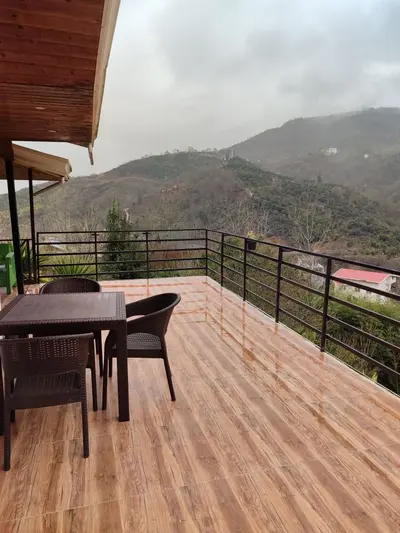 کلبه سه خوابه استخردار آبگرم گل شمعدانی