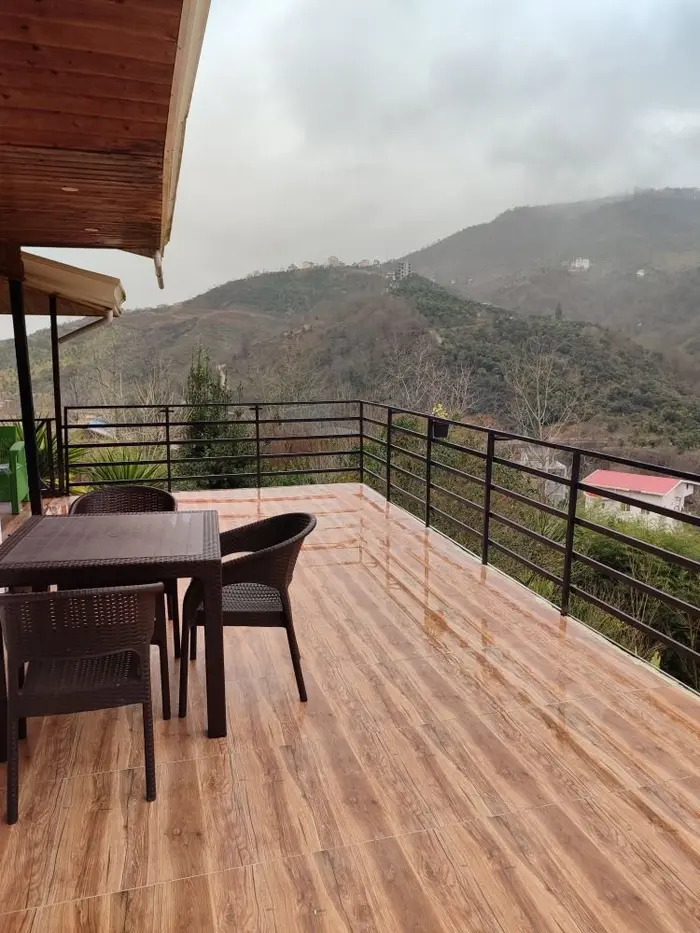 کلبه سه خوابه استخردار آبگرم گل شمعدانی