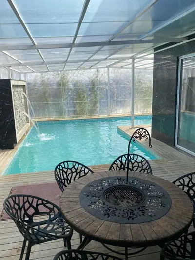 ویلا دوخوابه استخردار آبگرم نگین 3