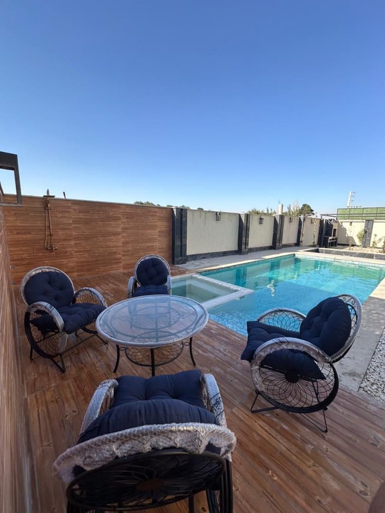 ویلا سه خوابه دوبلکس جکوزی روباز آبگرم