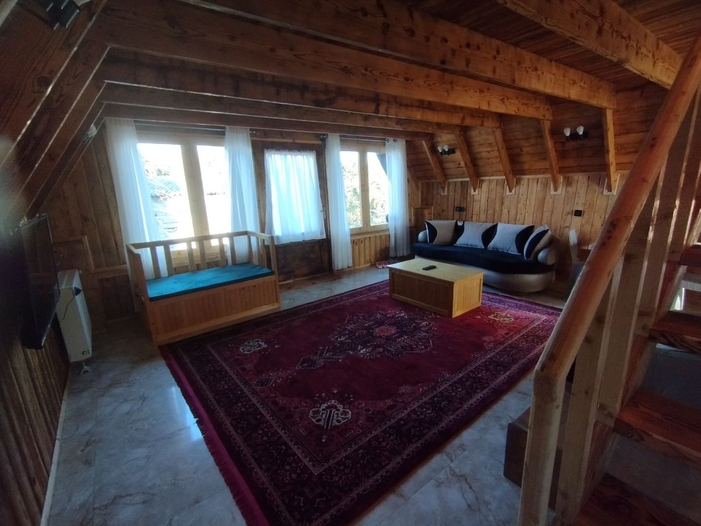 یک خوابه دوبلکس چوبی ریحان 1