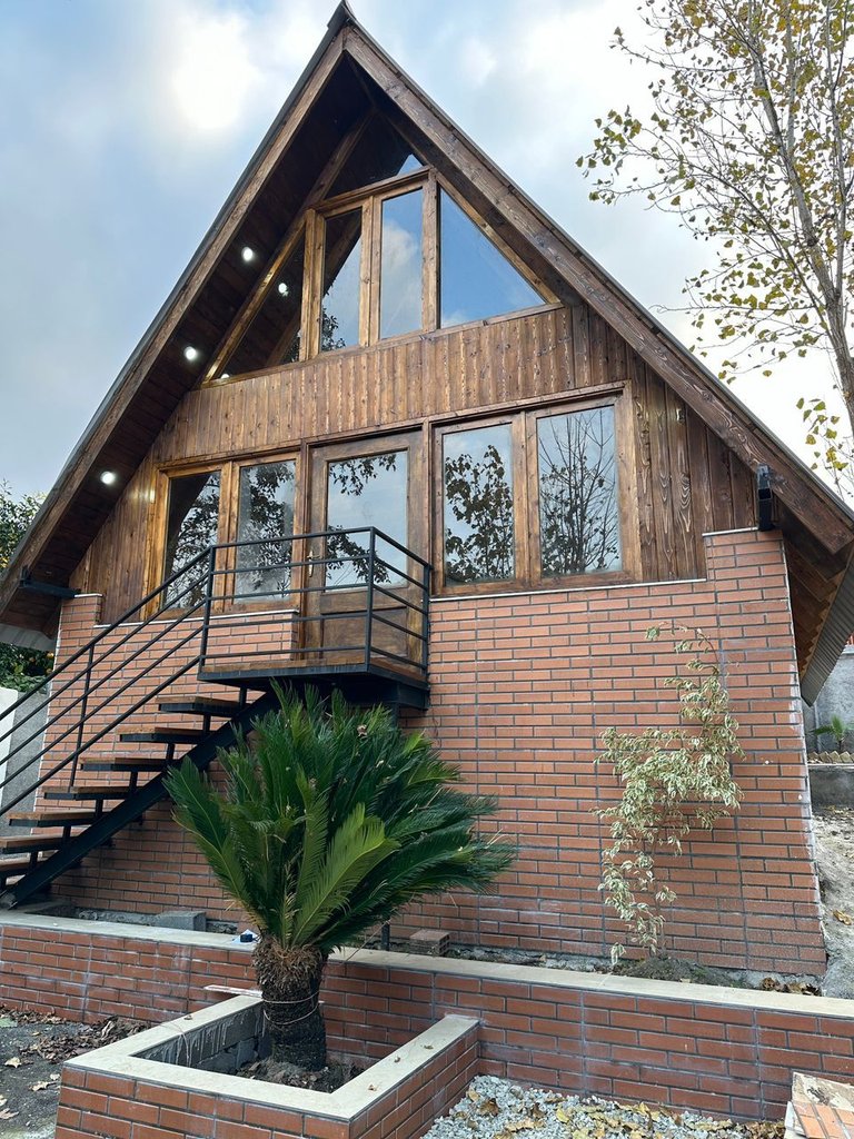 یک خوابه دهکده چوبی