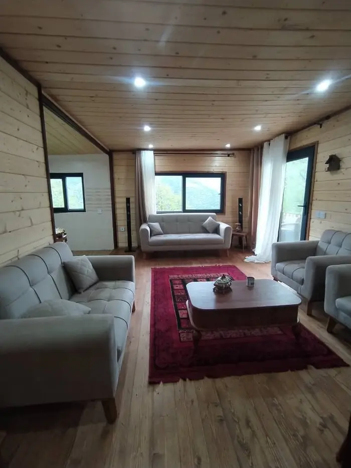 کلبه یک خوابه سوئیسی جکوزی دار آرتا کابین