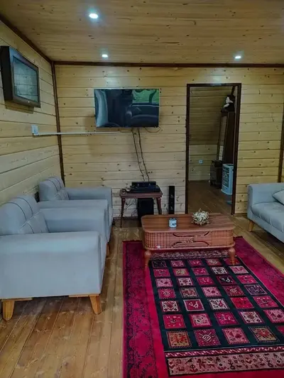 کلبه یک خوابه سوئیسی جکوزی دار آرتا کابین