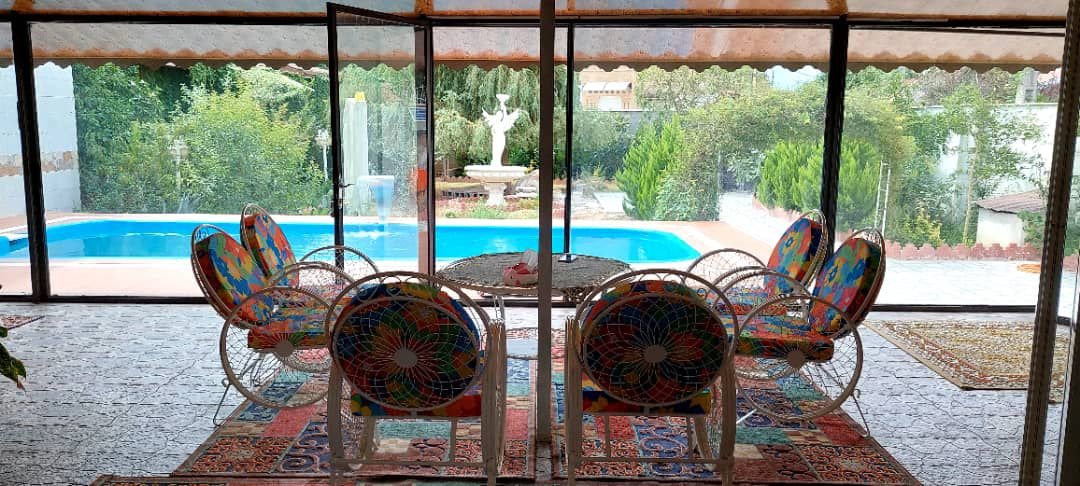 ویلا دوخوابه استخردار آبگرم باغ کسرا ۲