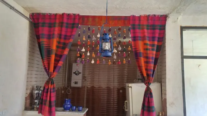 بوم گردی یک خوابه گلال - واحد طبقه بالا - آشپزخانه طبقه بالا 