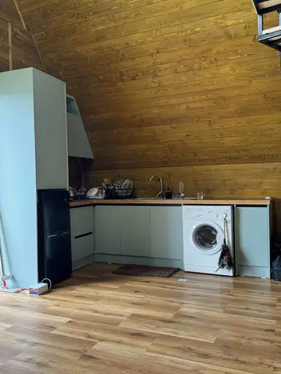 کلبه دوخوابه جنگلی فیروزه