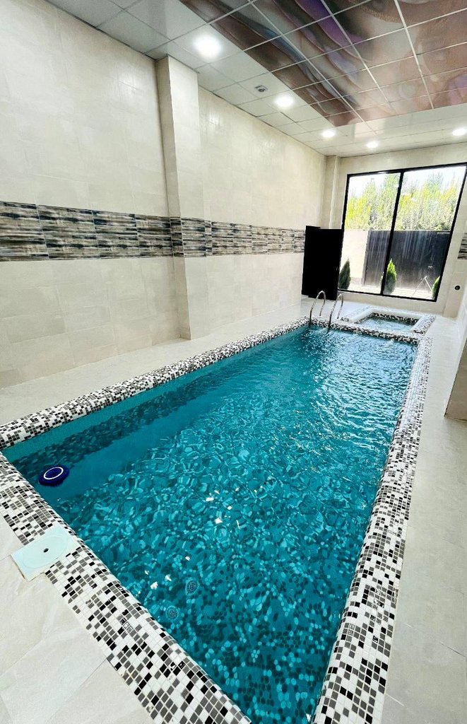 ویلا دوخوابه دوبلکس استخردار آبگرم زارع ۲