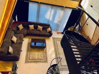 کلبه دوخوابه استخردار آبگرم سوئیسی زارع