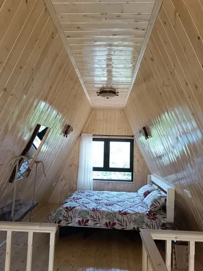 کلبه دوخوابه سوئیسی دوبلکس انارستان اسفند