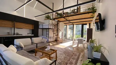 ویلا یک خوابه دوبلکس خانه نروژی