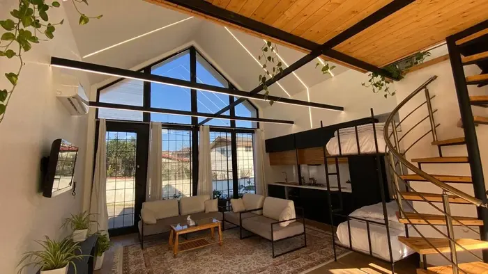 ویلا یک خوابه دوبلکس خانه نروژی