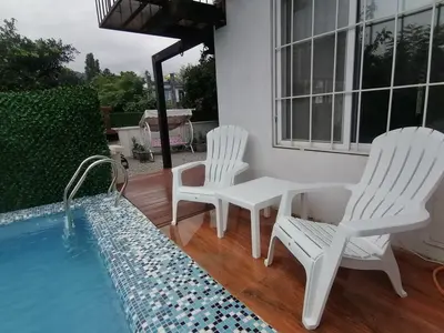 ویلا یک خوابه استخردار آبگرم ساحل