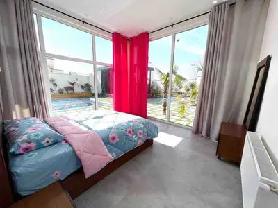 ویلا دوخوابه استخردار آبگرم بامبو ۱۰0