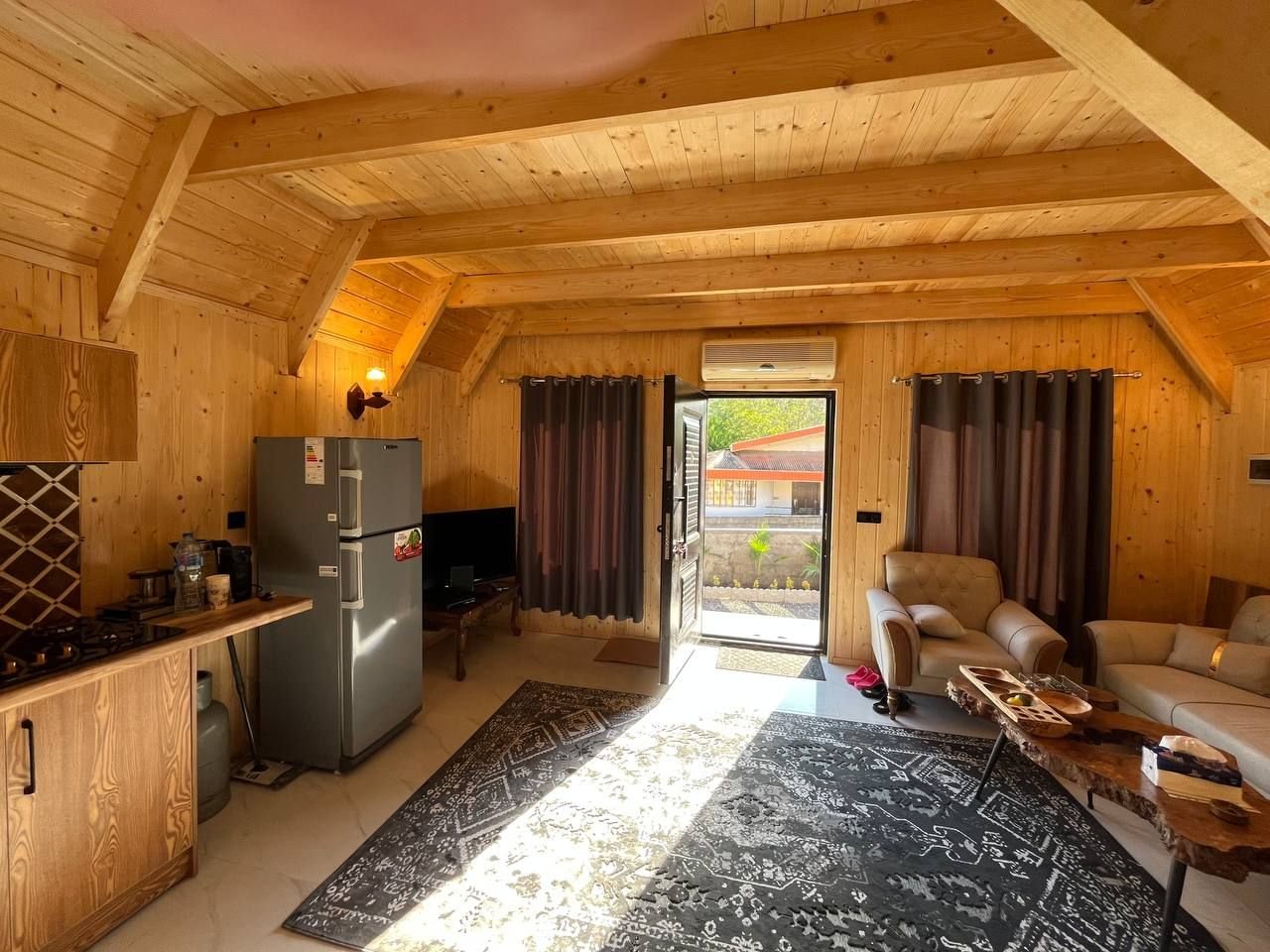 کلبه دوخوابه جنگلی کاژه