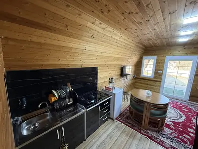 کلبه یک خوابه دوبلکس سوییسی طلوع